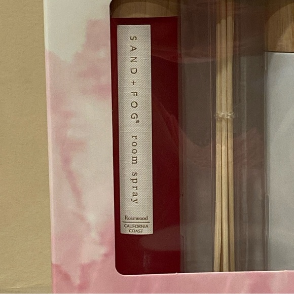 Sand + Fog Room Spray & Diffuser Set Rosewood Spray & Point Loma Diffuser 100ml - Picture 2 of 11